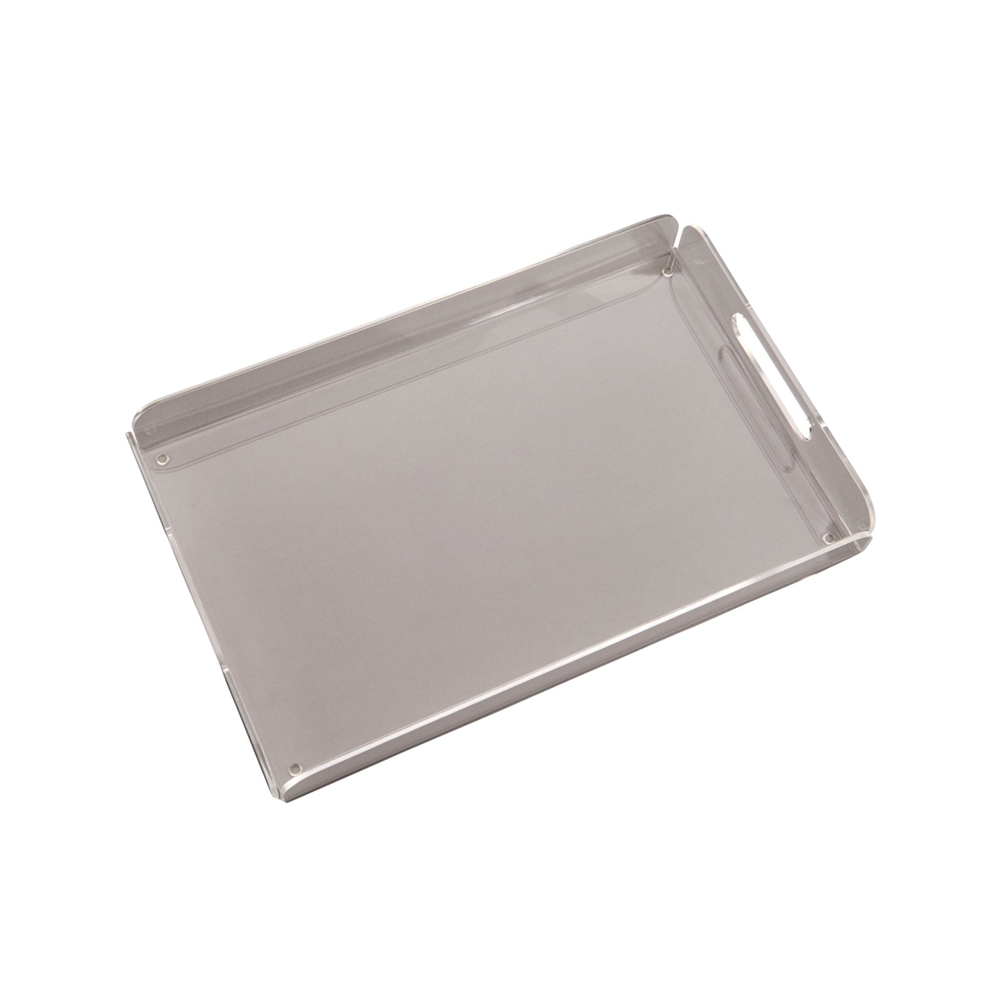 Acrylic Handled Tray - 16.5" x 10.5"