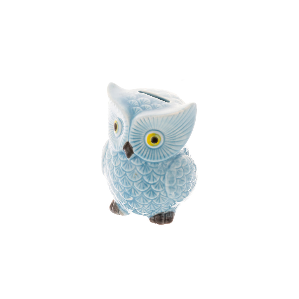 Ceramic Owl Bank