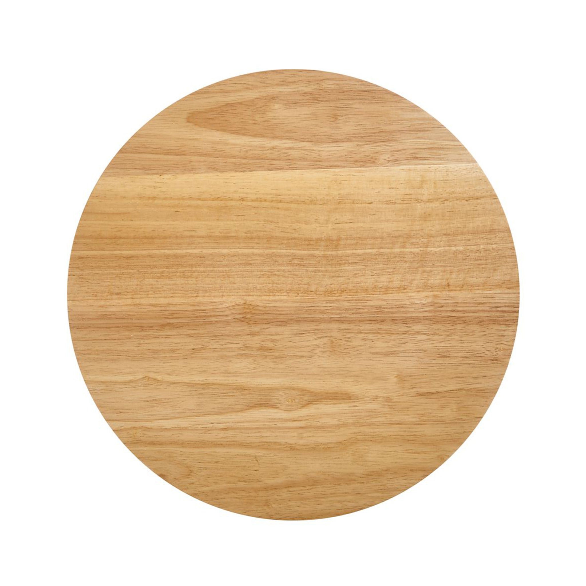 Rubberwood Lazy Susan - 14" Diameter