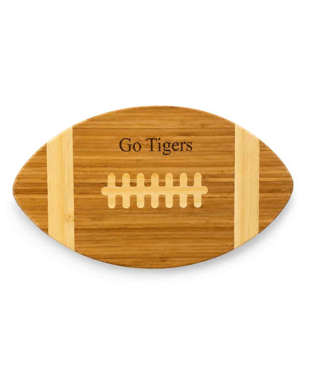 Bamboo Football Cutting Board - 15" x 8.5"