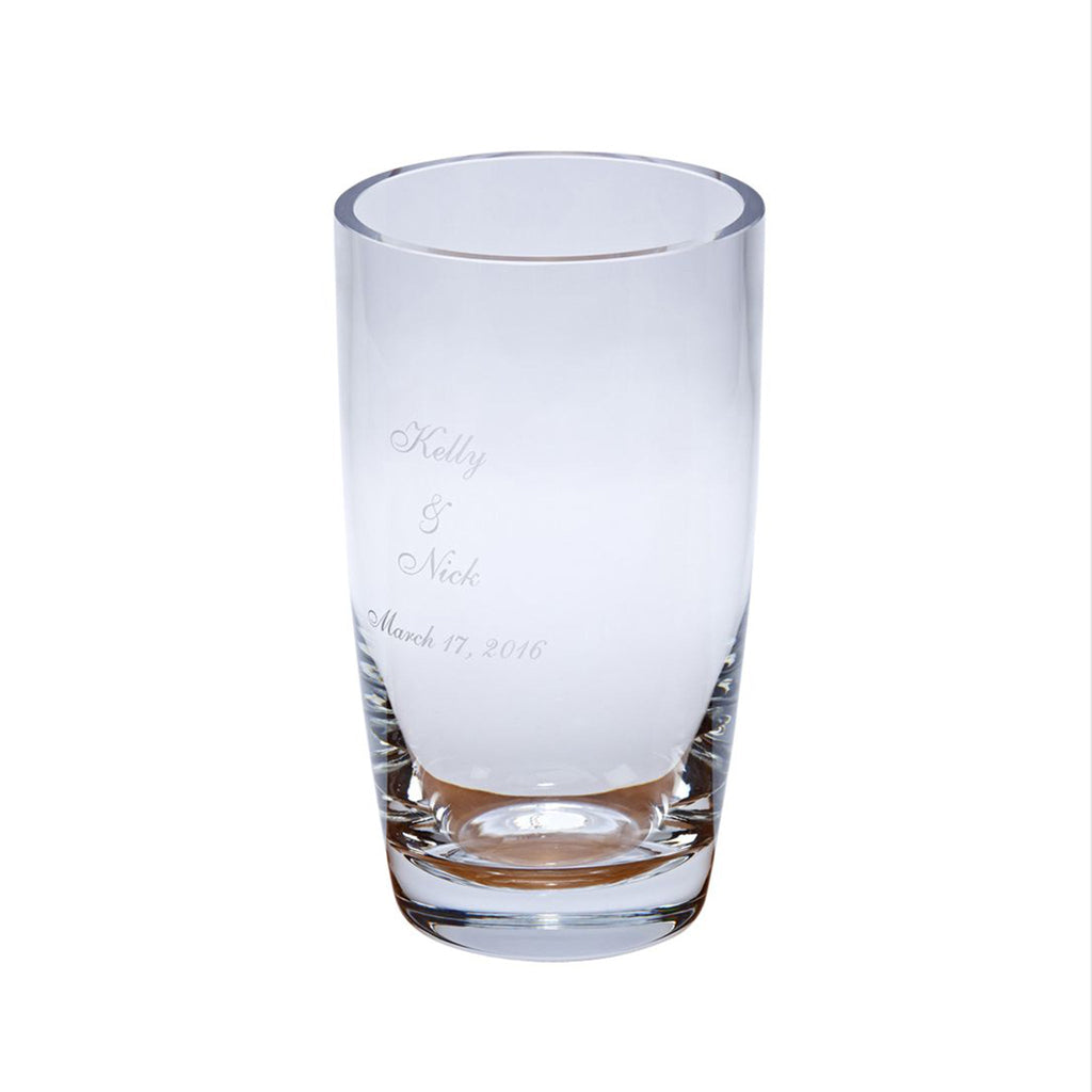 Simon Crystal Vase, 7.75"