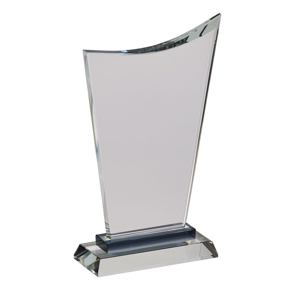 Small Wave Trophy 8.5" H With Black Highlight On Base