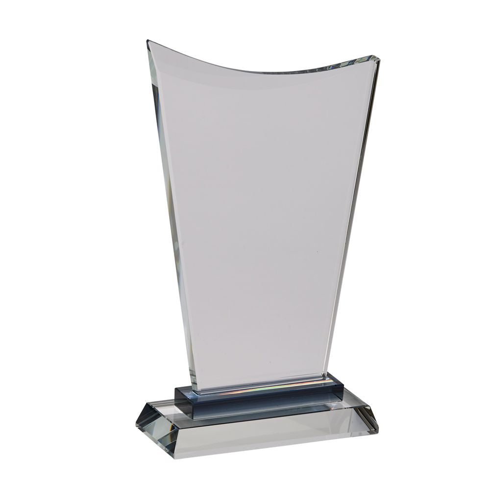 Small Wave Trophy 8.5" H With Black Highlight On Base