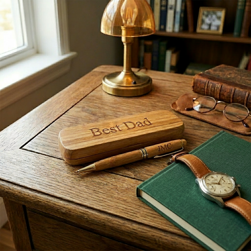 Wood Pen and Box Set